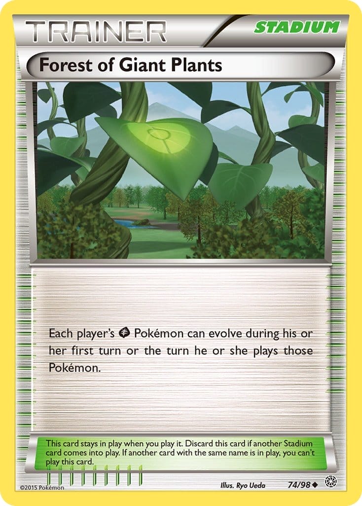 Forest Of Giant Plants Card From Ancient Origins Set
