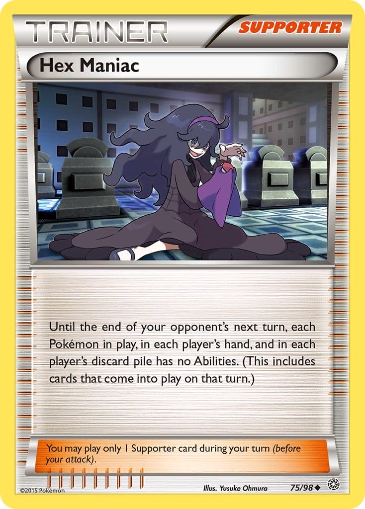 Hex Maniac Card From Ancient Origins Set