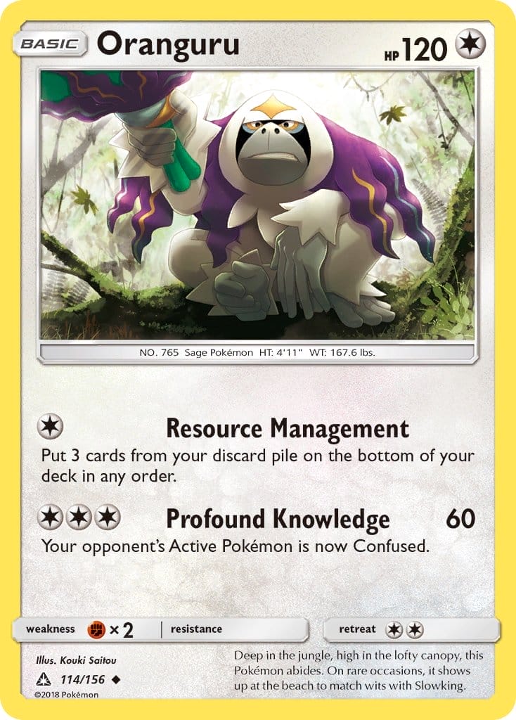 Oranguru Card From Ultra Prism Set