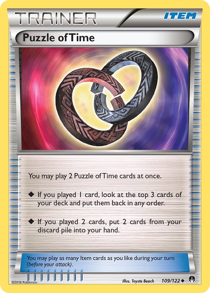 Puzzle Of Time Card From Breakpoint Set