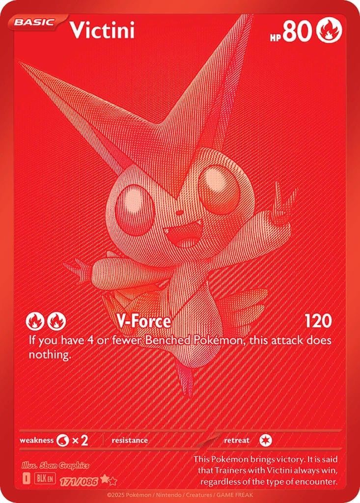 Victini From Black Bolt Set