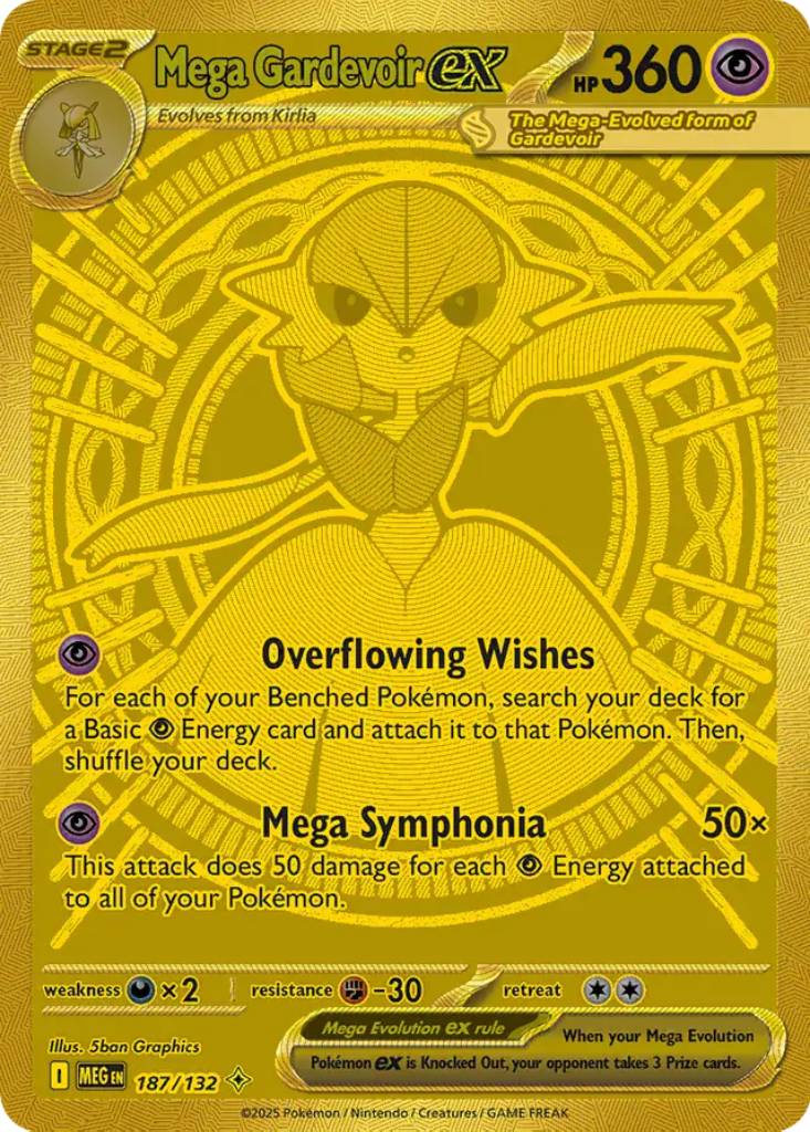 Mega Hyper Rare Mega Gardevoir Ex From Mega Evolution