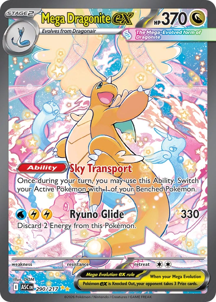 Mega Dragonite Ex (290 Special Illustration Rare)