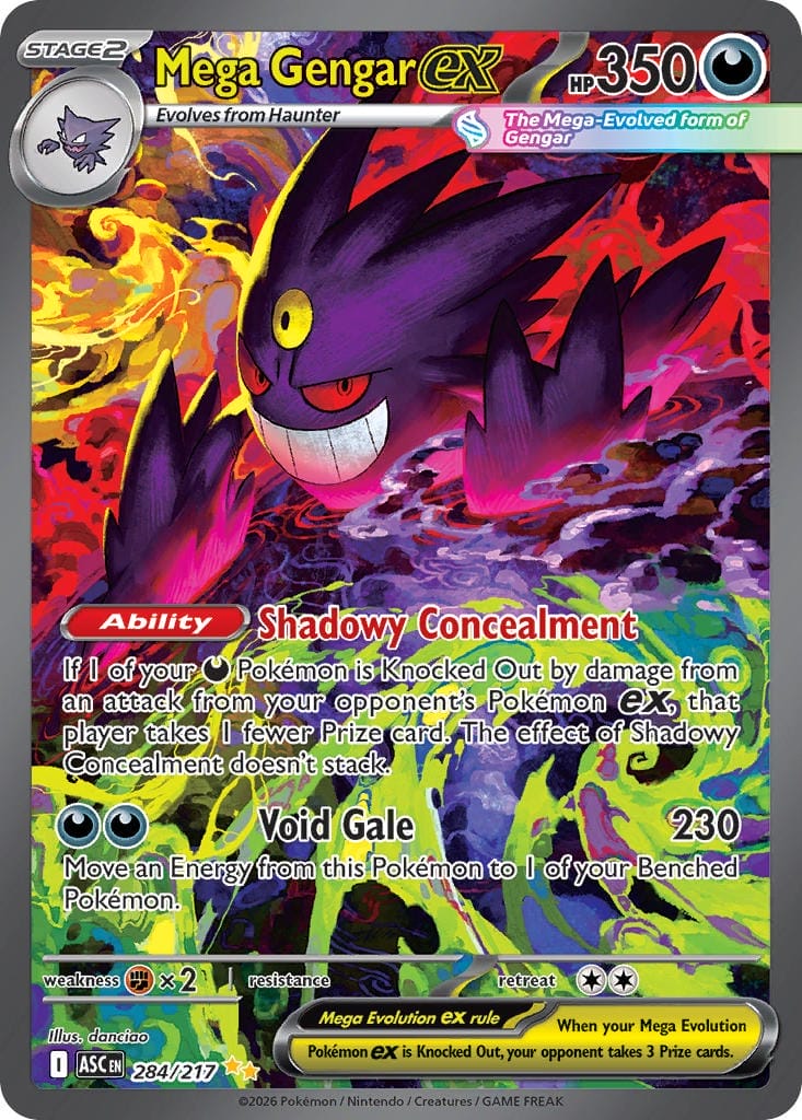 Mega Gengar Ex (284 Special Illustration Rare)