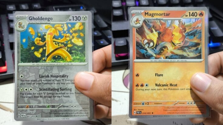 Cards With Different Centering In Pokemon Tcg
