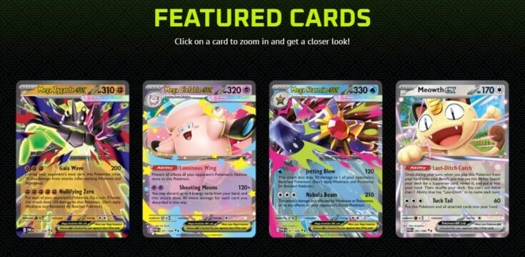 Pokemon Tcg Perfect Order Featured Cards