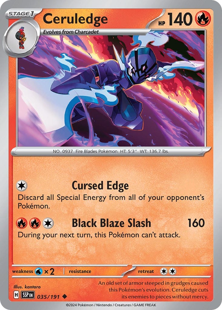 Ceruledge Surging Sparks